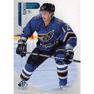 Řadové karty - Bondra Peter - 1998-99 SP Authentic No.88