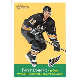 Řadové karty - Bondra Peter - 2001-02 Topps Heritage No.35