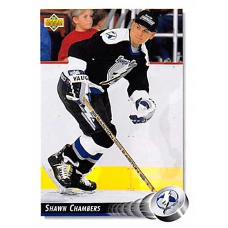 Řadové karty - Chambers Shawn - 1992-93 Upper Deck No.104