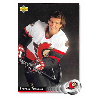 Řadové karty - Turgeon Sylvain - 1992-93 Upper Deck No.107