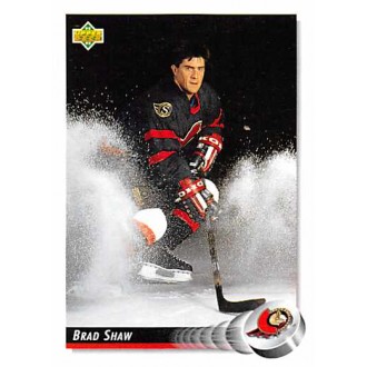 Řadové karty - Shaw Brad - 1992-93 Upper Deck No.109