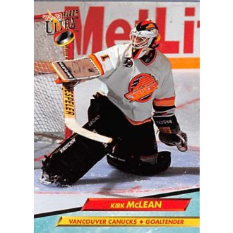 Řadové karty - McLean Kirk - 1992-93 Ultra No.224