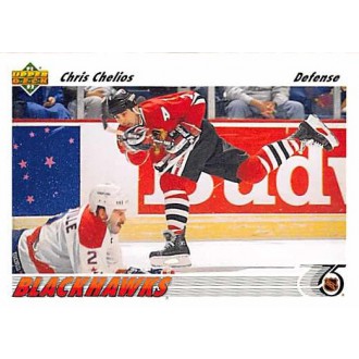Řadové karty - Chelios Chris - 1991-92 Upper Deck No.354