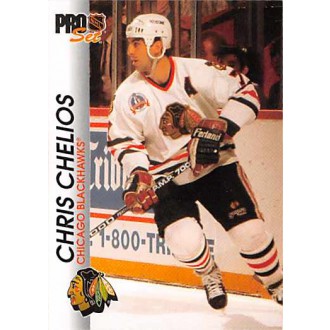 Řadové karty - Chelios Chris - 1992-93 Pro Set No.34