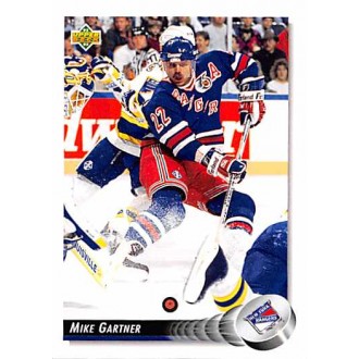 Řadové karty - Gartner Mike - 1992-93 Upper Deck No.126
