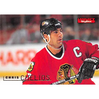 Řadové karty - Chelios Chris - 1995-96 Skybox Impact No.28