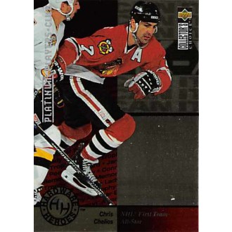 Paralelní karty - Chelios Chris - 1995-96 Collectors Choice Players Club Platinum No.380