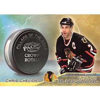 Insertní karty - Chelios Chris - 1998-99 Crown Royale Pillars of the Game No.5