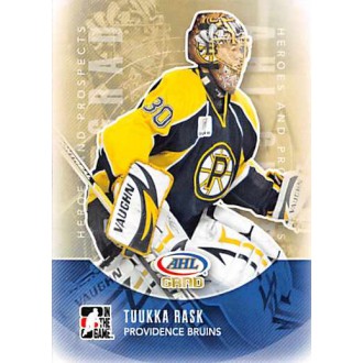 Řadové karty - Rask Tuukka - 2011-12 ITG Heroes and Prospects No.169