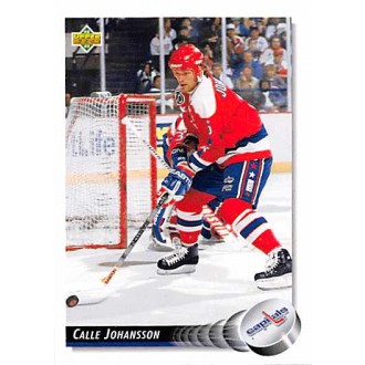 Řadové karty - Johansson Calle - 1992-93 Upper Deck No.139