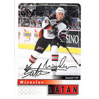 Paralelní karty - Šatan Miroslav - 1999-00 MVP Stanley Cup Silver Script No.23