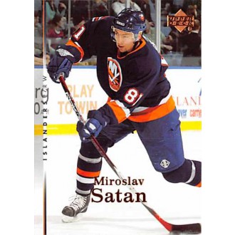 Řadové karty - Šatan Miroslav - 2007-08 Upper Deck No.122