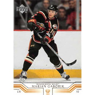 Řadové karty - Gáborík Marian - 2001-02 Upper Deck No.85