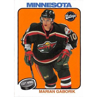 Řadové karty - Gáborík Marian - 2001-02 Vintage No.123