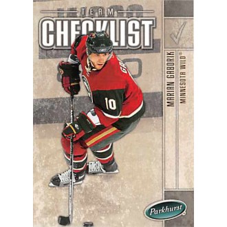 Řadové karty - Gáborík Marian - 2005-06 Parkhurst No.685