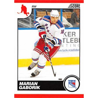 Řadové karty - Gáborík Marian - 2010-11 Score No.321