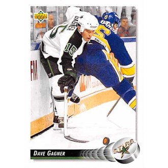 Řadové karty - Gagner Dave - 1992-93 Upper Deck No.174