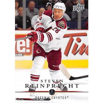 Řadové karty - Reinprecht Steven - 2008-09 Upper Deck No.402