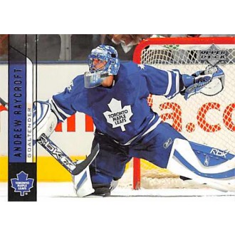 Řadové karty - Raycroft Andrew - 2006-07 Upper Deck No.428