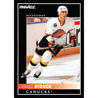 Řadové karty - Diduck Gerald - 1992-93 Pinnacle No.81