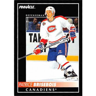 Řadové karty - Brisebois Patrice - 1992-93 Pinnacle No.153
