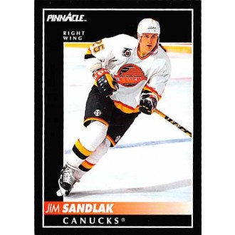 Řadové karty - Sandlak Jim - 1992-93 Pinnacle No.210