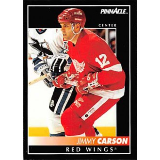 Řadové karty - Carson Jimmy - 1992-93 Pinnacle No.329