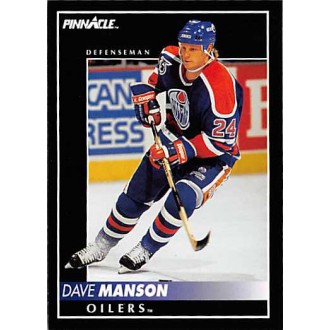 Řadové karty - Manson Dave - 1992-93 Pinnacle No.334