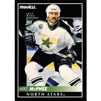 Řadové karty - McPhee Mike - 1992-93 Pinnacle No.342