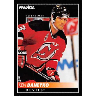 Řadové karty - Daneyko Ken - 1992-93 Pinnacle No.354