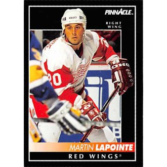 Řadové karty - Lapointe Martin - 1992-93 Pinnacle No.365