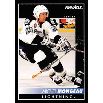 Řadové karty - Mongeau Michel - 1992-93 Pinnacle No.388
