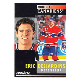 Řadové karty - Desjardins Eric - 1991-92 Pinnacle French No.73