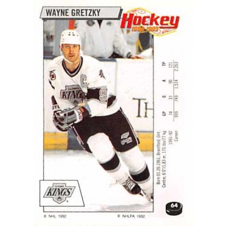 Řadové karty - Gretzky Wayne - 1992-93 Panini Stickers No.64