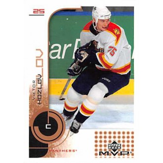 Řadové karty - Kozlov Viktor - 2002-03 MVP No.79