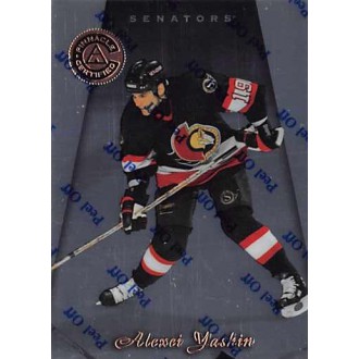 Řadové karty - Yashin Alexei - 1997-98 Pinnacle Certified No.78