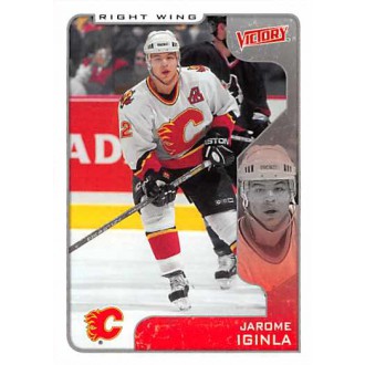 Řadové karty - Iginla Jarome - 2001-02 Victory No.49