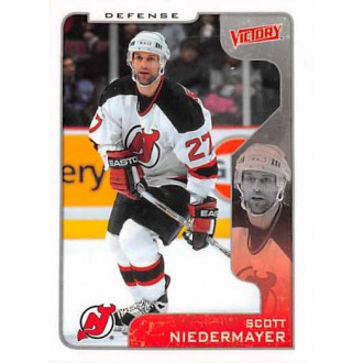 Řadové karty - Niedermayer Scott - 2001-02 Victory No.217