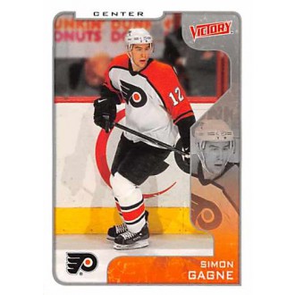 Řadové karty - Gagne Simon - 2001-02 Victory No.258
