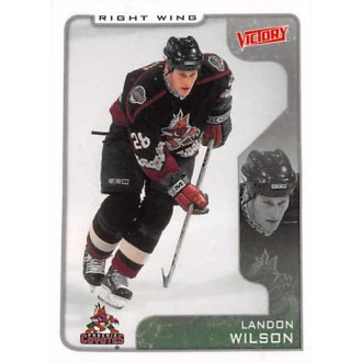 Řadové karty - Wilson Landon - 2001-02 Victory No.269