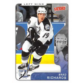 Řadové karty - Richards Brad - 2001-02 Victory No.316