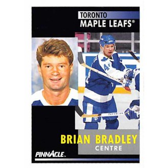 Řadové karty - Bradley Brian - 1991-92 Pinnacle French No.90