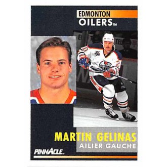 Řadové karty - Gelinas Martin - 1991-92 Pinnacle French No.93