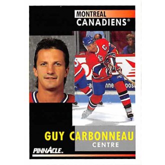 Řadové karty - Carbonneau Guy - 1991-92 Pinnacle French No.130