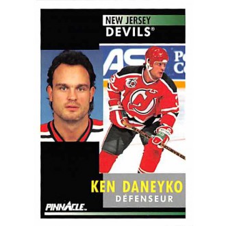 Řadové karty - Daneyko Ken - 1991-92 Pinnacle French No.142
