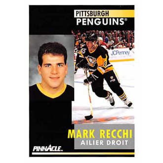 Řadové karty - Recchi Mark - 1991-92 Pinnacle French No.151