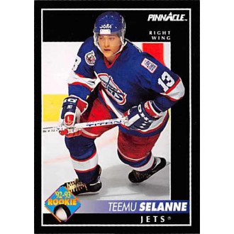 Řadové karty - Selanne Teemu - 1992-93 Pinnacle No.406