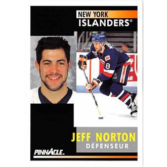 Řadové karty - Norton Jeff - 1991-92 Pinnacle French No.172