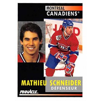 Řadové karty - Schneider Mathieu - 1991-92 Pinnacle French No.209