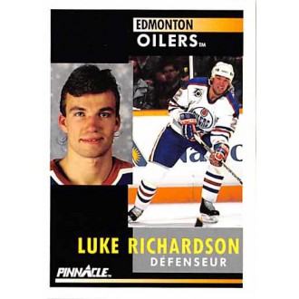 Řadové karty - Richardson Luke - 1991-92 Pinnacle French No.212